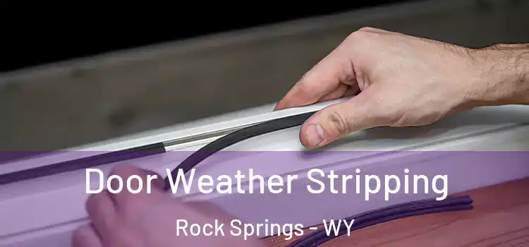  Door Weather Stripping Rock Springs - WY