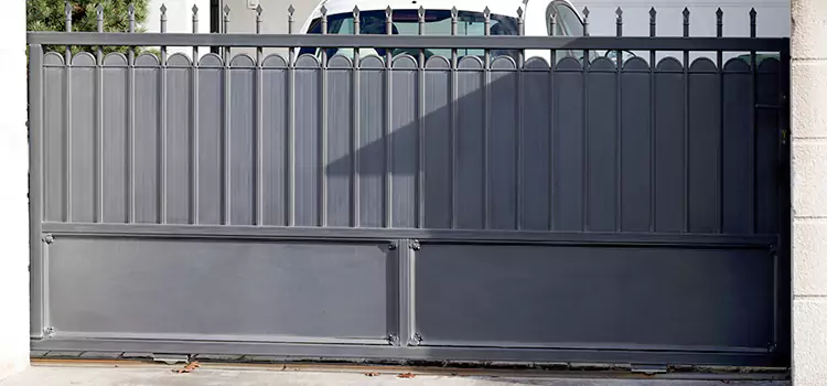 Metal Driveway Gate Installation Rock Springs